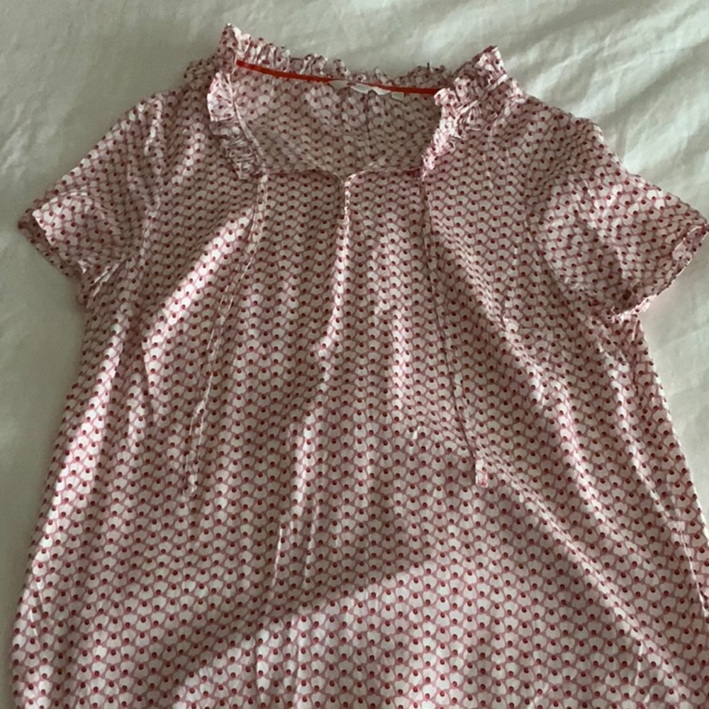 Boden silk blend blouse